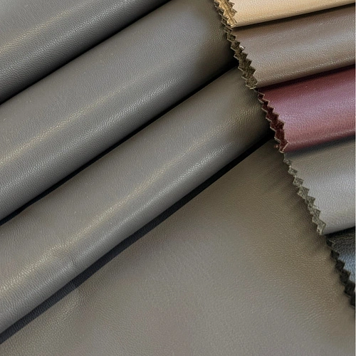 Экокожа на замшевой основе (графит)