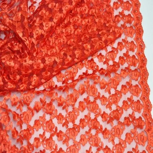 Гипюр Индонезия (красный)