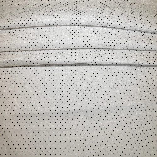 Поплин горох (белый)