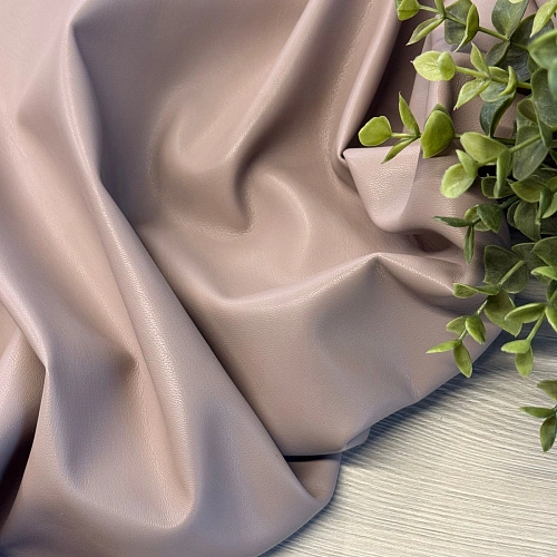 Экокожа на замшевой основе (капучино)