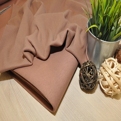 Футер 3-х нитка с начесом (молочный шоколад)