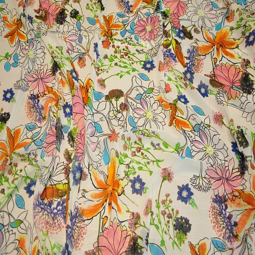 Шифон принт 7