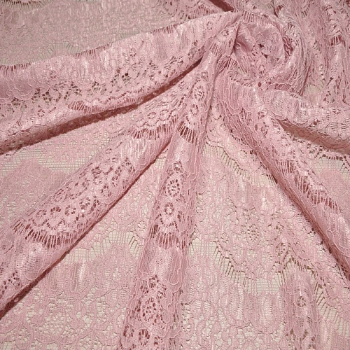 Гипюр " Реснички" 2 (пыльно-розовый)