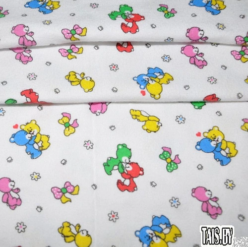 Фланель"Мишки"