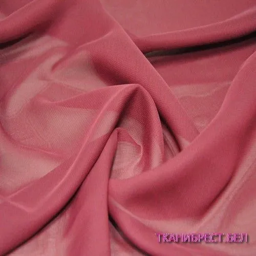 Шифон бордовый