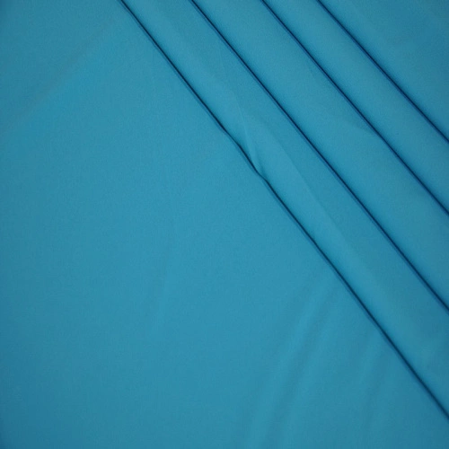 Шифон стрейчевый (голубая бирюза)