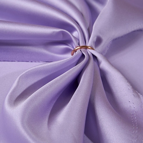 Атлас свадебный (лиловый)