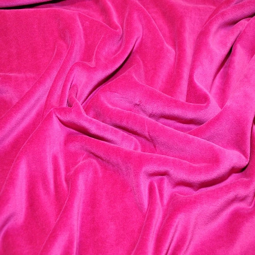 Велюр Х/Б (фуксия)