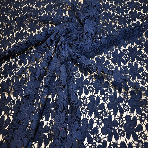 Кружево макраме (синий)