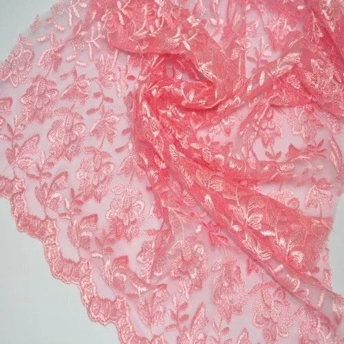 Гипюр Индонезия (ярко-розовый)