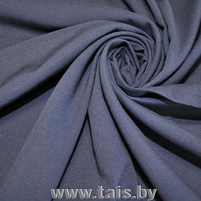 Штапель стрейчевый (синий)