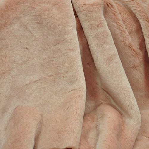 Гладкокрашенный"под цигейку"(пудра)