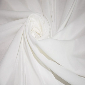 Шифон стрейчевый (молочный)