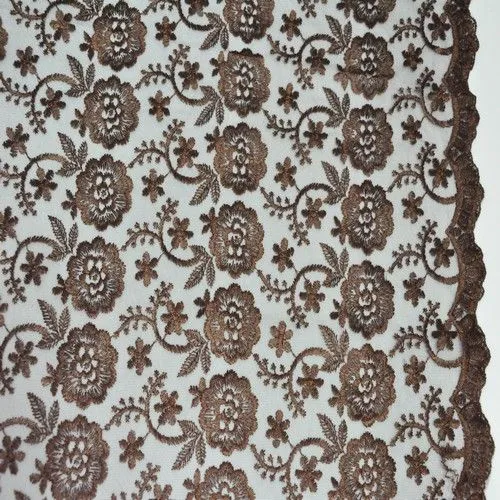 Гипюр Индонезия (коричневый)