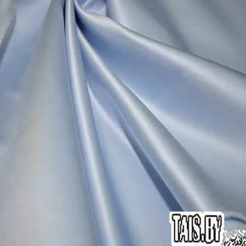 Атлас свадебный (нежно голубой)