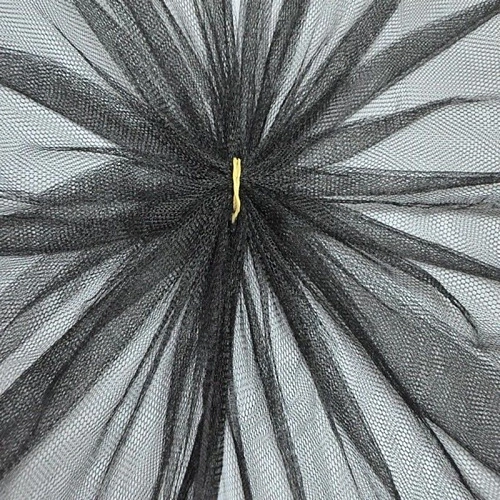 Фатин жесткий (черный)