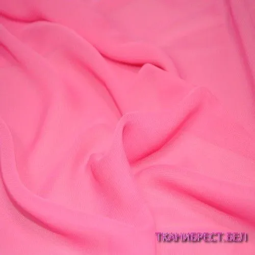 Шифон, ярко-розовый