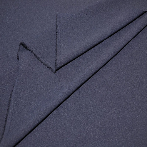 Креп-шифон (синий)