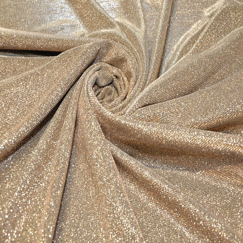 Трикотаж "Лунный свет" (тёмное золото)