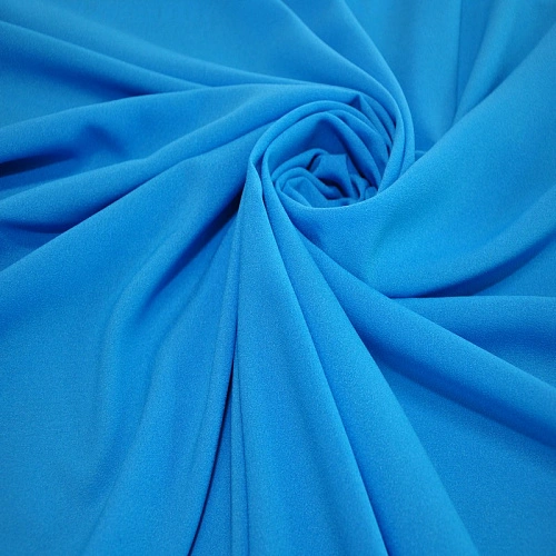 Креп-шифон (лазурный)