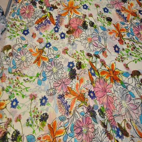 Шифон принт 7