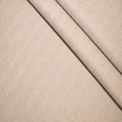 Пальтовый трикотаж Елочка  (беж)