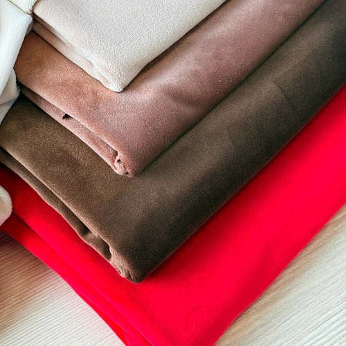 Велюр "Бамбук" (Красный)