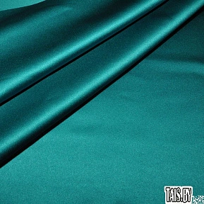 Атлас свадебный (морская волна)