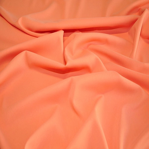 Шифон стрейчевый (персиковый)