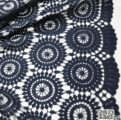 Кружево (синий)