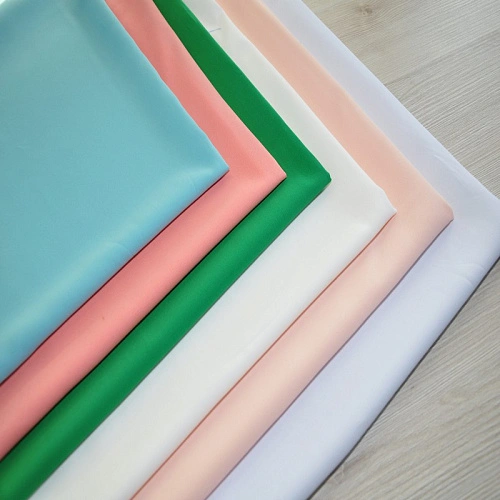 Шифон стрейчевый (молочный)