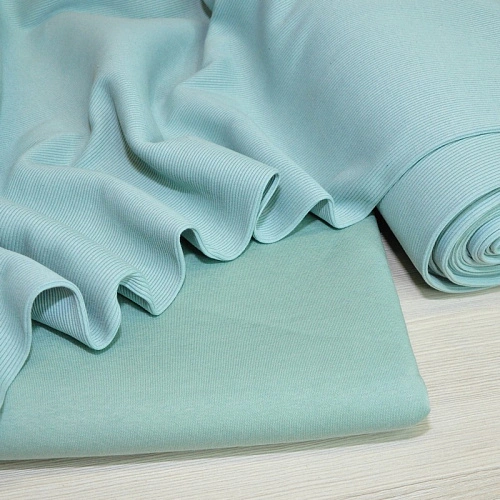 Футер 3-х нитка с начесом № 27 (снежная мята)