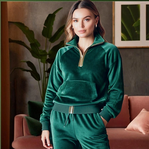 Велюр "Бамбук" (Изумруд)