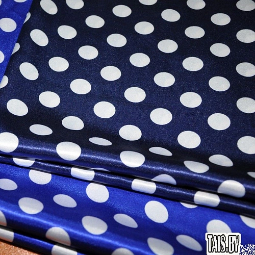 Атлас тонкий "горох"