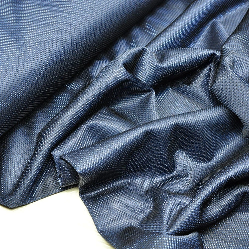 Трикотаж "Лунный свет" (темно-синий)