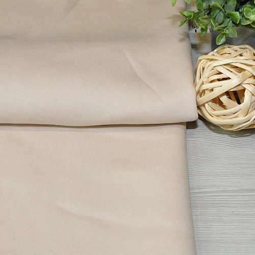 Футер 3-х нитка с начесом №4  (крем)