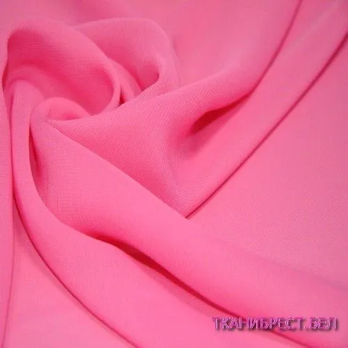 Шифон, ярко-розовый
