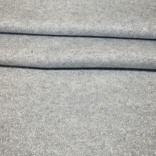 Трикотаж Ангора плотная с люрексом (джинсовый)