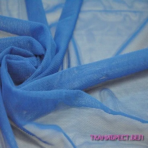 Ткань Сетка стрейчевая (василёк) скидки на ткани в Минске оптом и в розницу | Трикотаж tais.by