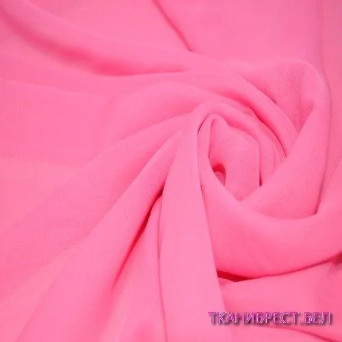 Шифон, ярко-розовый