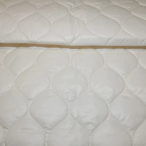 Плащевка стеганая Милан"Лук" (ivori)