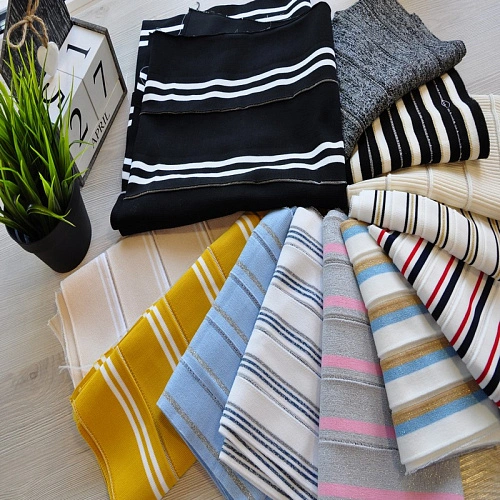 Манжет трикотажный (голубой)