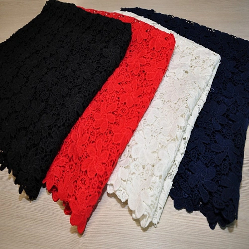 Кружево макраме (молочный)