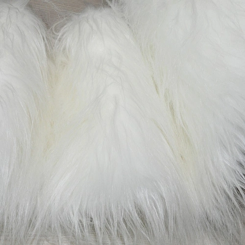 Мех длинноворсовый (белый)
