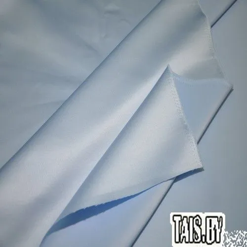 Атлас свадебный (нежно голубой)