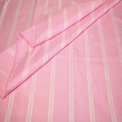 Рубашечный хлопок с кружевом (розовый)