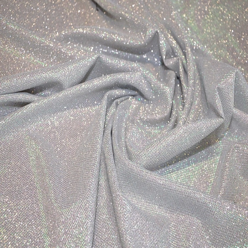 Трикотаж "Лунный свет" (светлое-серебро)