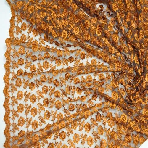 Гипюр Индонезия (теракот)