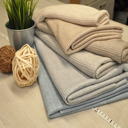 Трикотаж "Косичка" (жемчужный)