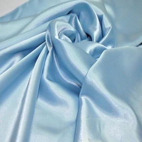 Атлас тонкий (светло-голубой)